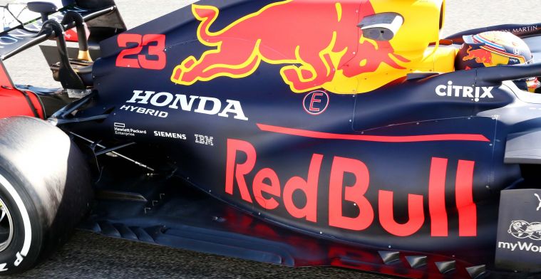 Updates for Verstappen already visible during the Red Bull test at Silverstone