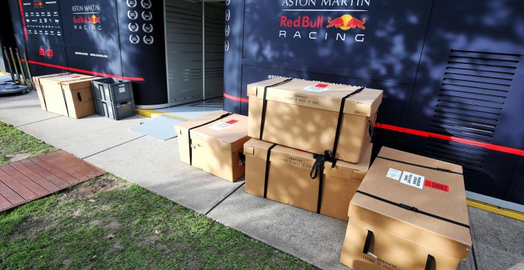 Will Red Bull Racing be short of parts for the Grands Prix?
