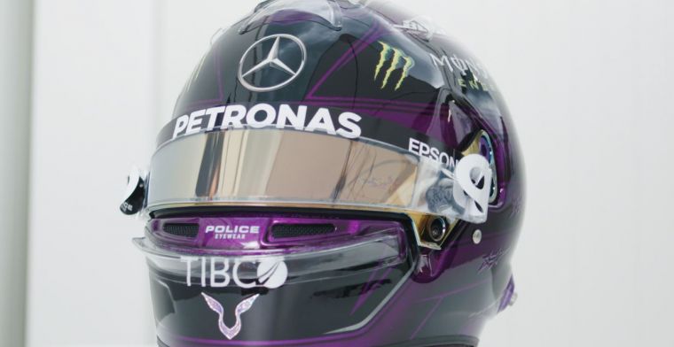 F1 Social Stint | Hamilton also rides with a black helmet in 2020