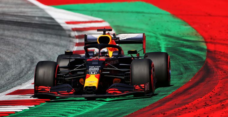 Verstappen glad to be starting on the mediums after qualifying third in Austria
