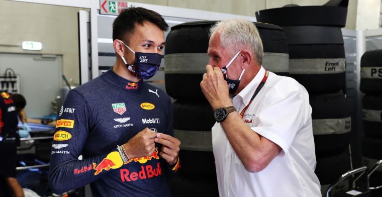 Albon understands Red Bull Racing's choice: Verstappen does very well here