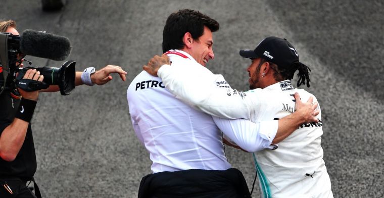 Wolff asks media to stop 'making up sh*t' about contract Hamilton
