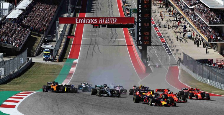 Formula 1 in the United States seems inconceivable in 2020 after MotoGP tax relief