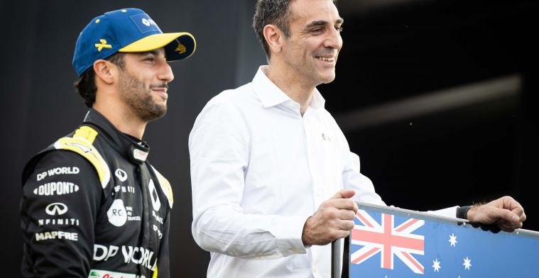Abiteboul despite Alonso not happy with Ricciardo: ''Timing was not fine''