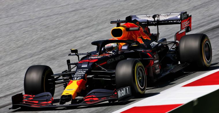 New rear wing for Verstappen at the Styrian Grand Prix