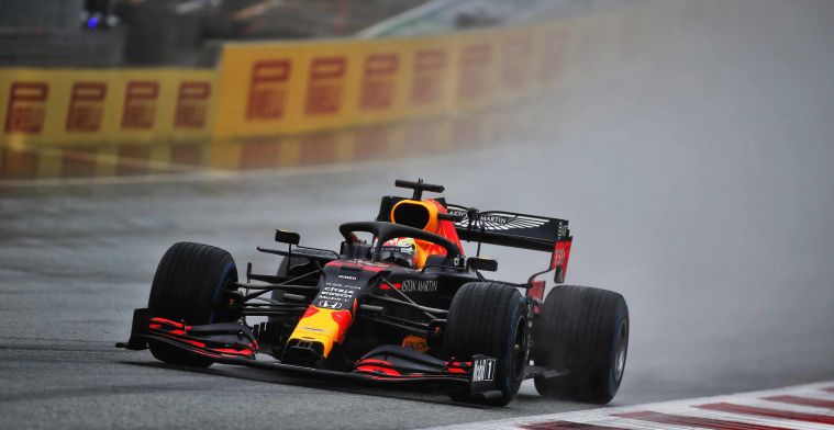 Verstappen: We had problems with the wet track at the end.