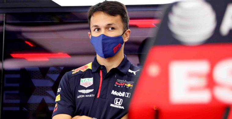 Albon in agreement with Verstappen on balance of the car