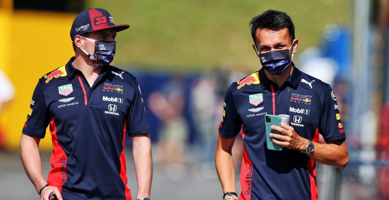 Albon: Verstappen is very fast, but luckily I have his data