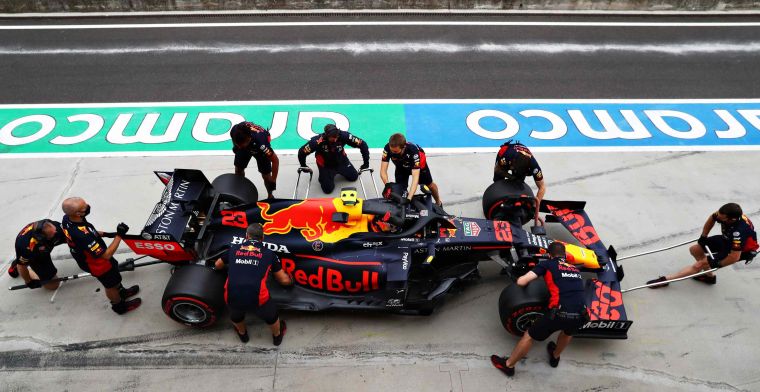 Albon and Red Bull under investigation for grid infringement