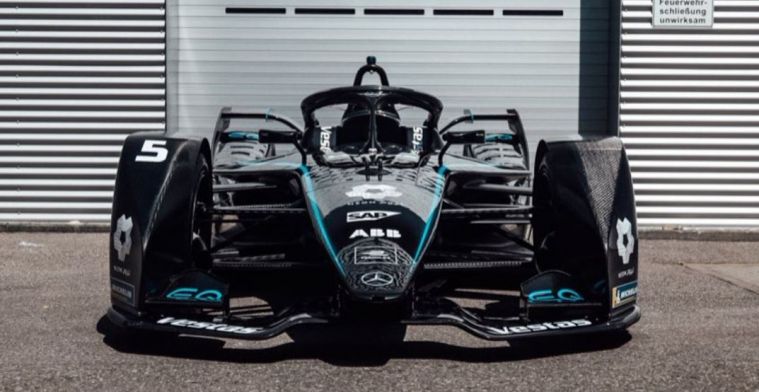 Mercedes pulls through the idea of black livery: Also FE team shrouded in black