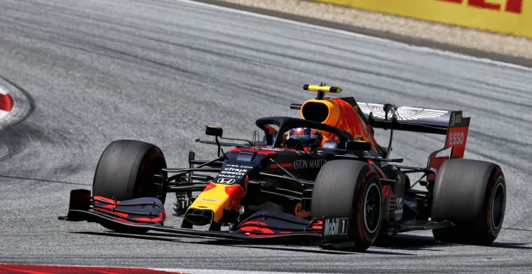 Technical problems for Albon; Red Bull is working hard on his RB16