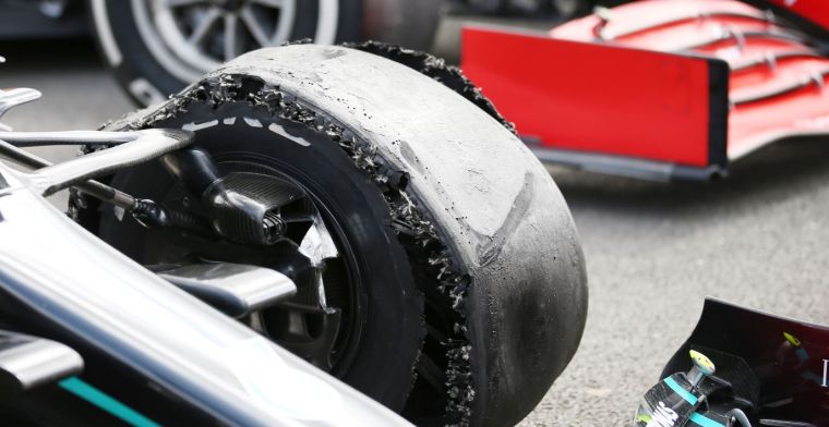 Doornbos: 'Flat Mercedes tires are probably caused by a high degree of downforce'