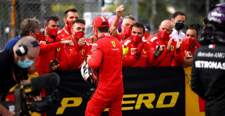 Leclerc rewards the confidence of Ferrari: ''Impressive what he shows''