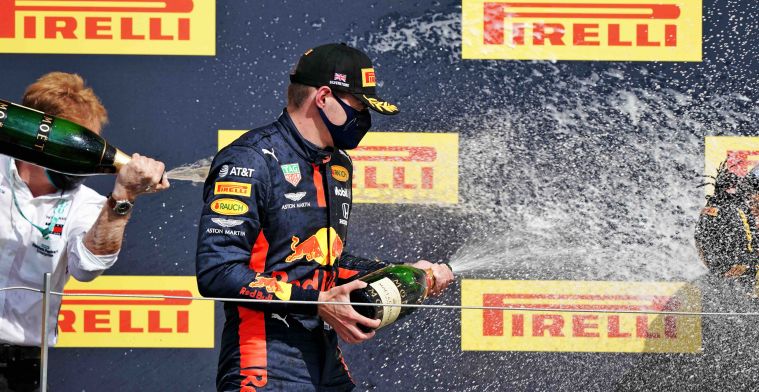 Verstappen tries to stay optimistic: At least on the podium.