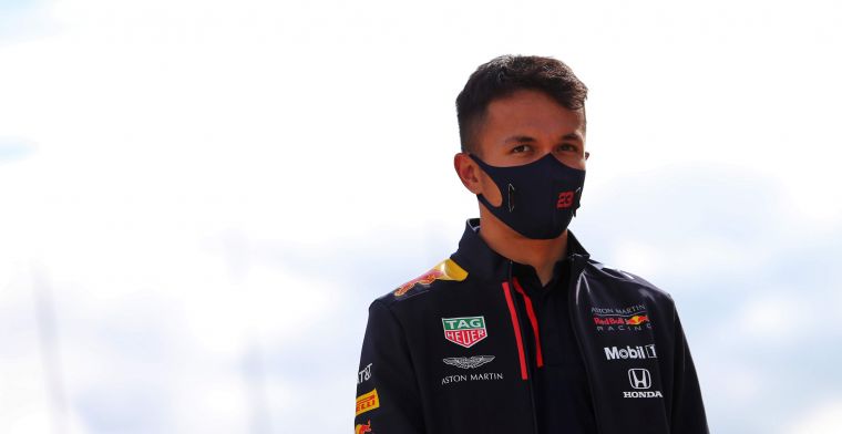 Albon puts his finger on the sore spot: ''I missed that preparation last week''