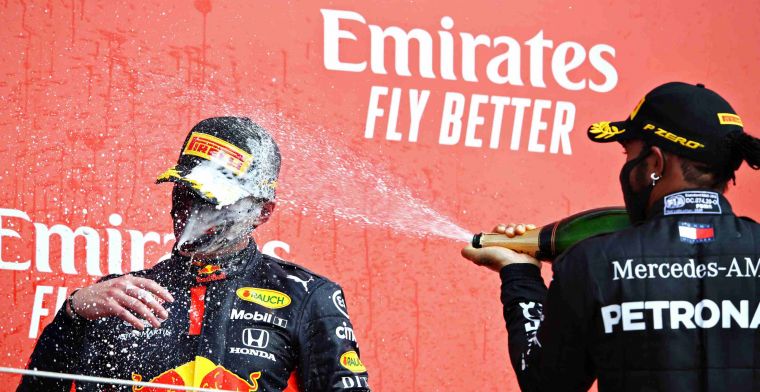 Hamilton sees Red Bull win for the first time: Verstappen did a fantastic job