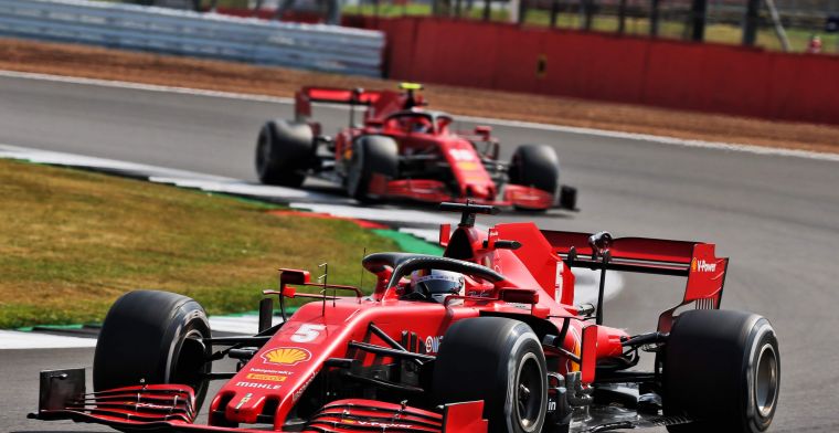 New wings and Pirelli tyres created an advantage for Ferrari at Silverstone 