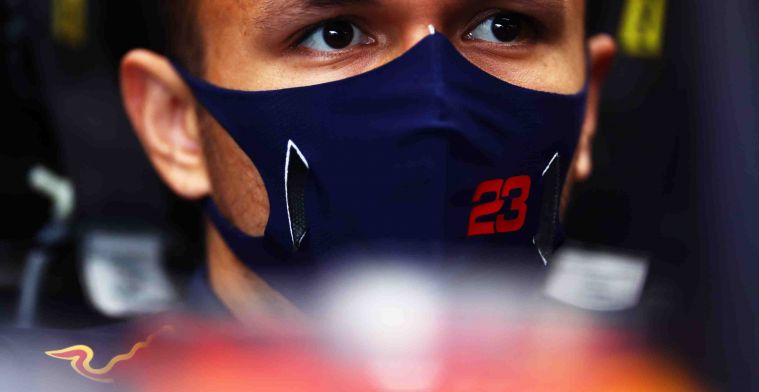 Albon: That gives everyone, including Max and myself, a boost
