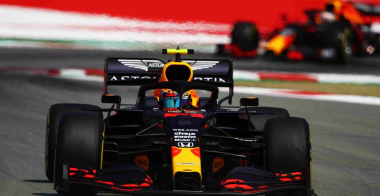 Red Bull drives with slightly modified front wing in Spain this weekend