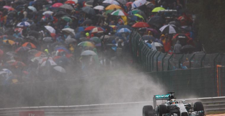 Cold and rain make for an exciting Grand Prix at Spa-Francorchamps?
