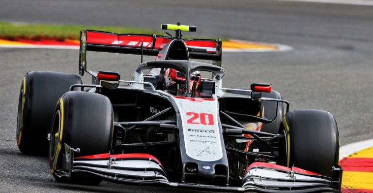 Haas falls back on old Ferrari parts after dramatic Belgian GP practice