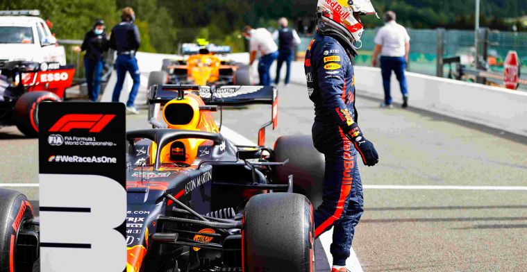 Verstappen: 'I only had something to lose'.