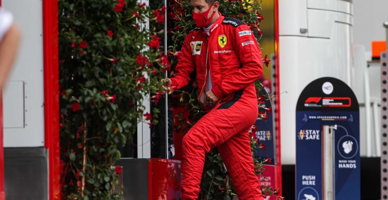 Vettel disappointed: Clearly the problems have not yet been solved