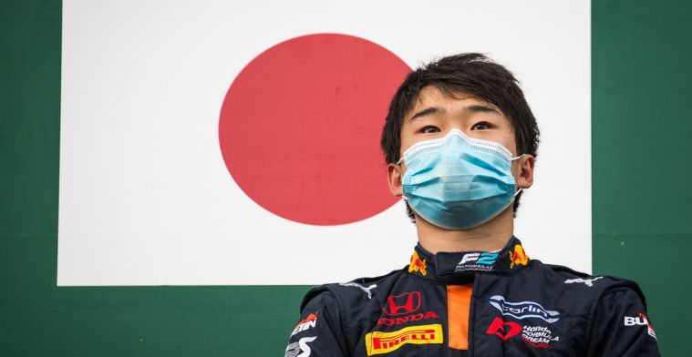 Red Bull junior Tsunoda applies for F1 seat with second victory