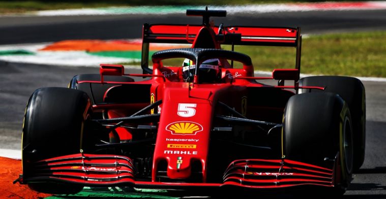 Ferrari expected speed to be worse in one lap; race doesn't look good