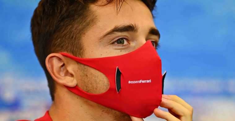 Charles Leclerc honours Ferrari with new helmet