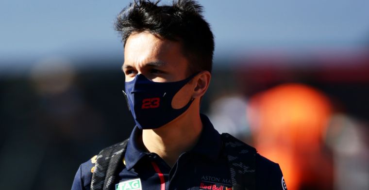Albon: Once the pace is there, it's pretty simple