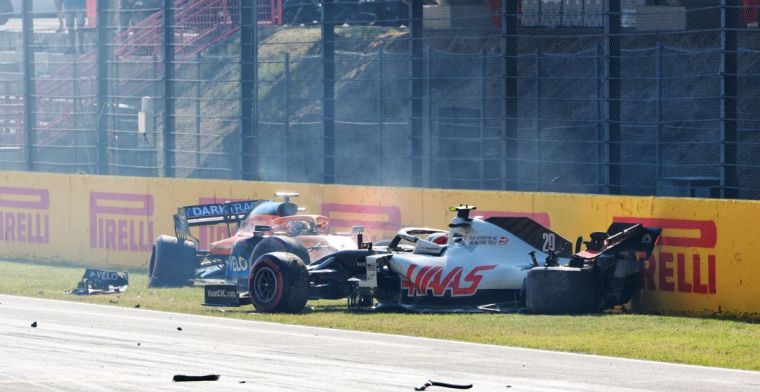Palmer identifies three causes of the crash at the rolling restart at Mugello