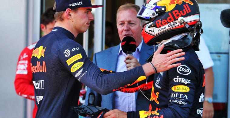 Verstappen: It really doesn't matter who drives next to me