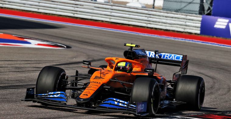 McLaren satisfied after successful test with new parts in Russia