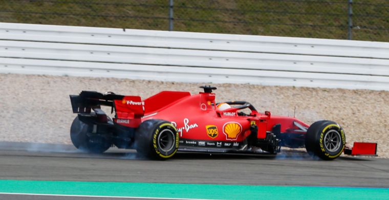 Vettel makes more and more mistakes: 'Seems with his head already somewhere else'