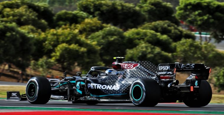 Mercedes and Bottas don't share same opinion about balance of the car after friday