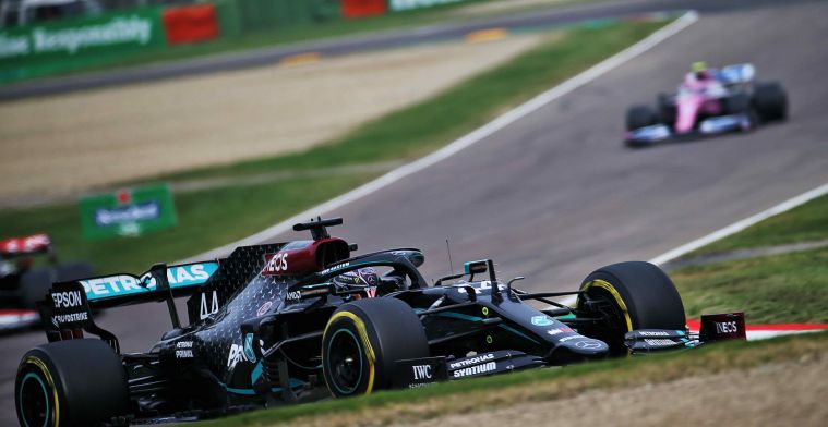 Result: Mercedes finishes one and two, two cars in the points for Alfa Romeo