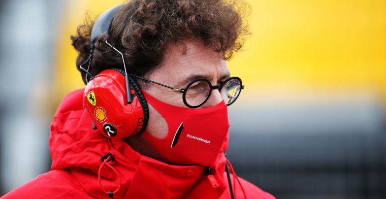 Binotto has trouble with the pressure at Ferrari: 'We have to work hard to perform