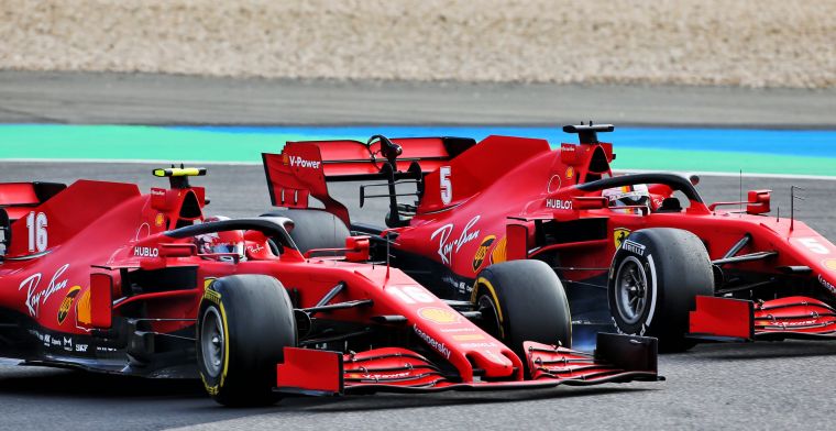 Leclerc supports Vettel: 'It's a difficult year for him at Ferrari'