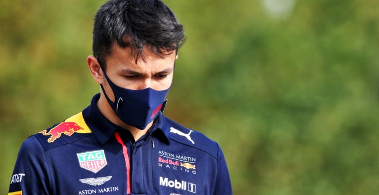 Albon resolutely: 'It’s my intention to stay there'