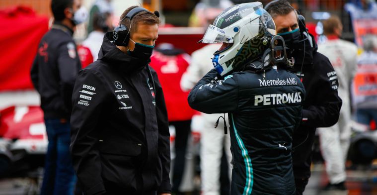 Mercedes supports Bottas following criticism from Chinese fans after corona joke