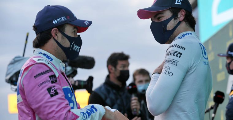 Szafnauer explains why Stroll had to go on the inside and Perez stayed outside