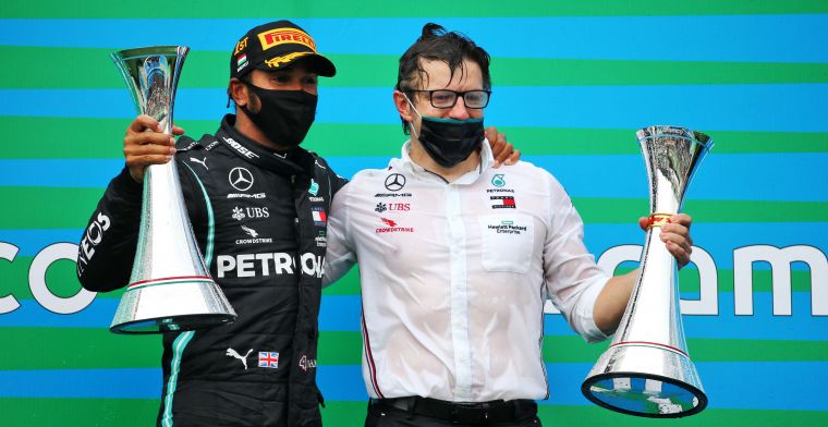 Hamilton even surprised his own racing engineer with victory in Turkey