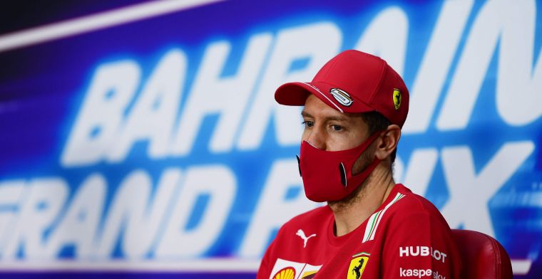 Vettel expects a long race on Sunday but has hopes for points 