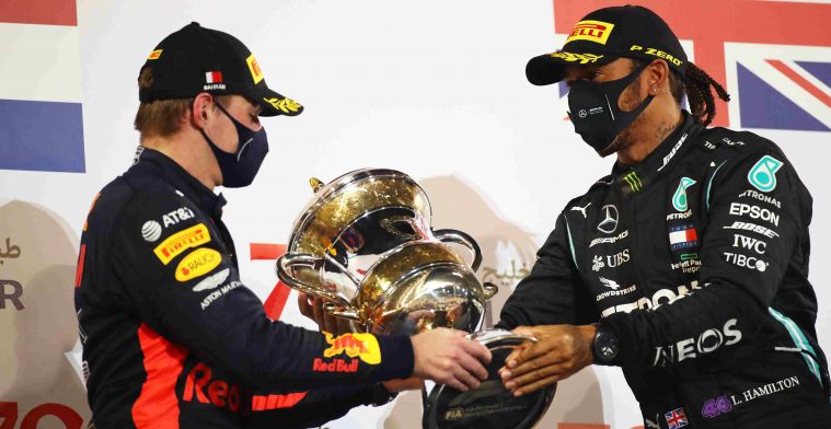 When will Verstappen be tested after Hamilton's positive test?