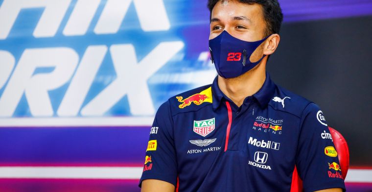 Albon satisfied overall with Red Bull race pace