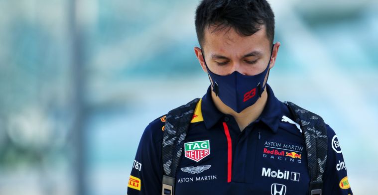Albon not jealous of Verstappen: 'That doesn't make my day any more frustrating'