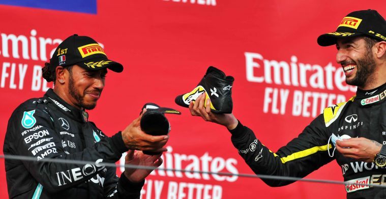 Ricciardo gave Hamilton 'something more important than those seven world titles'