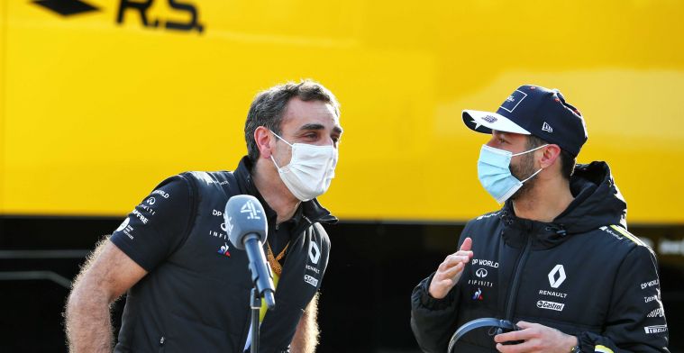 Abiteboul, despite leaving, praising Ricciardo: 'We will certainly miss him'