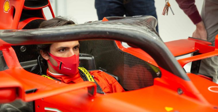 Stunning images at Fiorano: Sainz 'finally' makes his debut for Ferrari